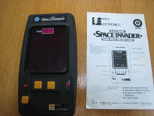 Vintage entex space - space, invader
