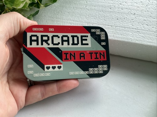Arcade tin game pocket - tin,