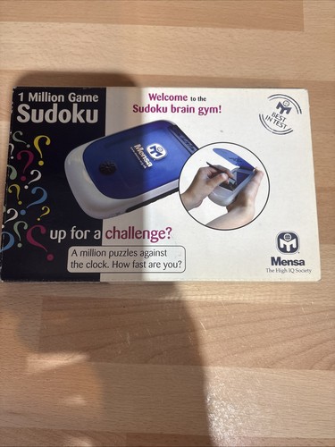 Mensa million game sudoku - million,