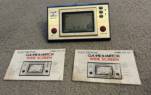 Nintendo game watch fire - nintendo,