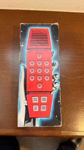 Vintage 1978 merlin handheld - vintage,