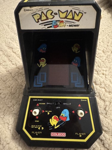 Coleco pac man midway - coleco, pac-man