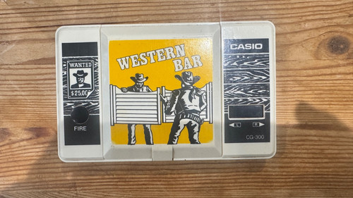 Casio 300 western - casio, cg-300