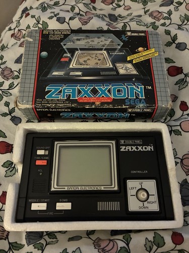 Zaxxon handheld lcd game - zaxxon,