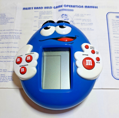 Vintage hand held - m&ms,