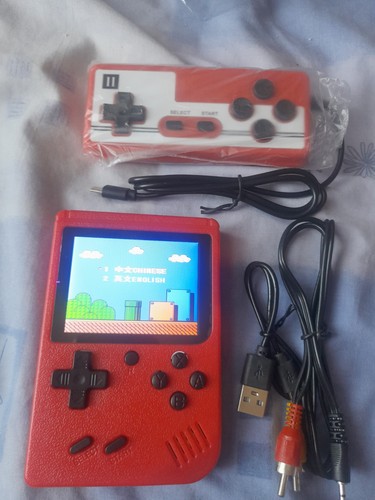 Handheld vintage game console - game,