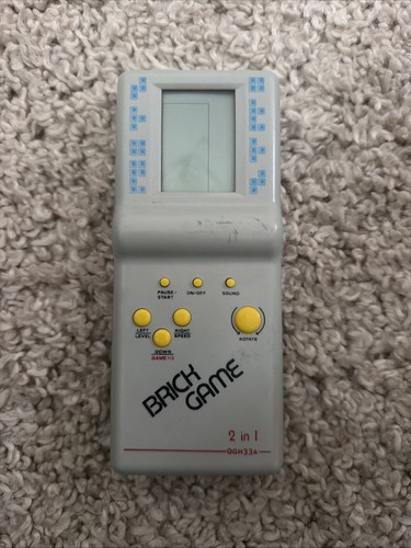 Vintage electronic brick game - brick,