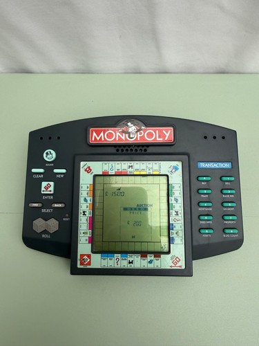 Monopoly electronic handheld - monopoly,
